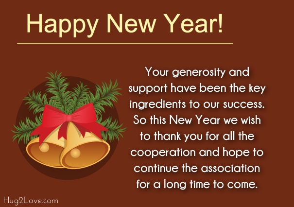Clients New Year Wishes Quotes