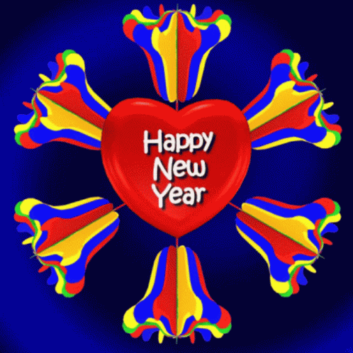 Happy New Year 2023 Gif Animation Moving Greetings