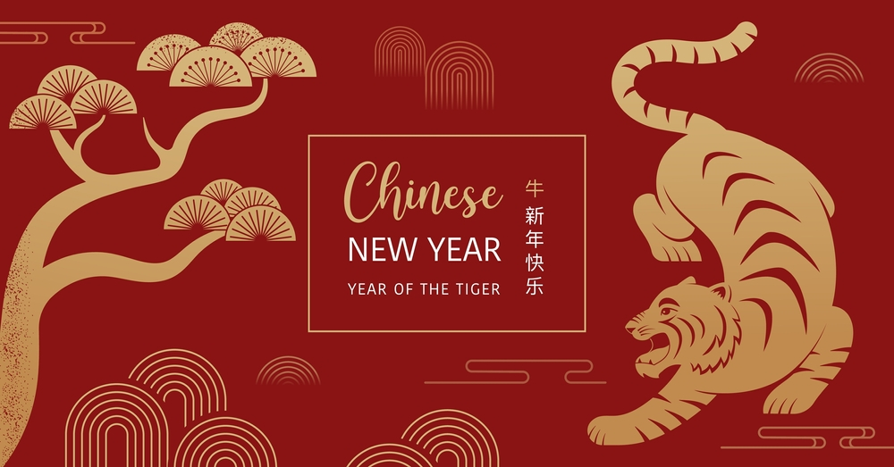 Best Tiger Chinese New Year Wallpaper HD Free Download
