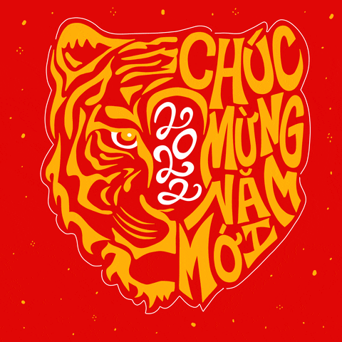 Amazing Gifs New Year Chinese 2022 Tiger Lunar Year
