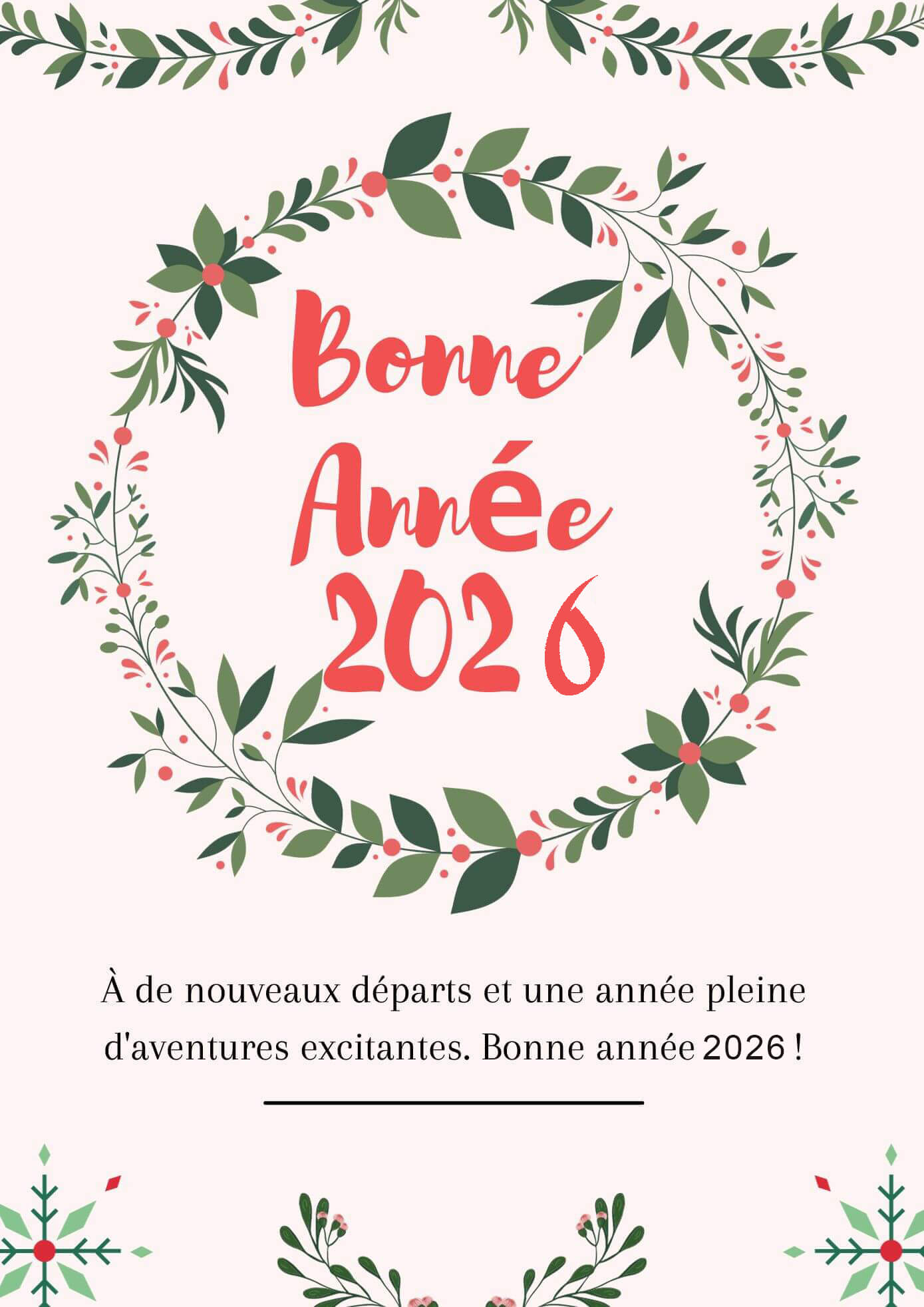 How Do You Say Happy New Year 2026 In French