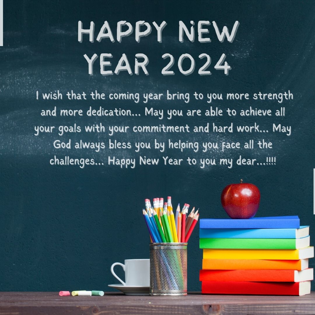 2024 Happy New Year Wishes For Students From Teachers