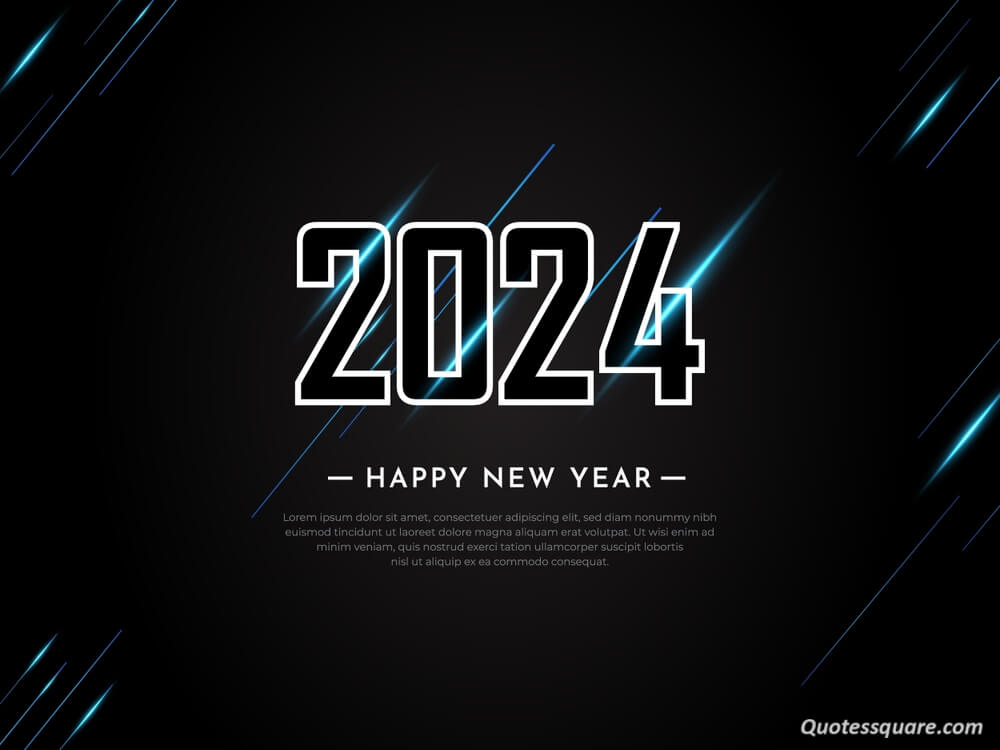 2024 wallpaper happy new year