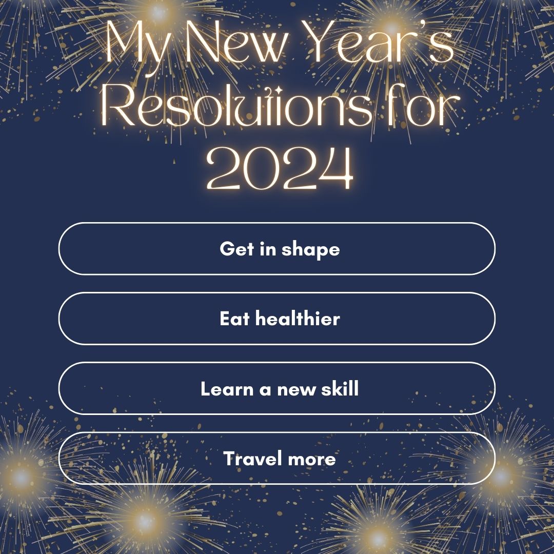 4 Happy New Year 2024 Resolutions