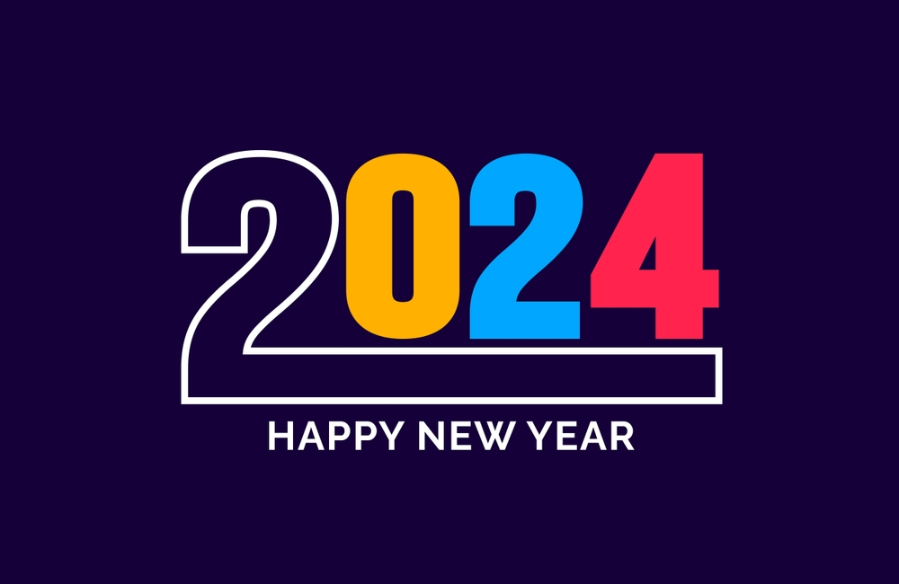 Best Happy New Year 2024 Image Background HD Free Download My Fav