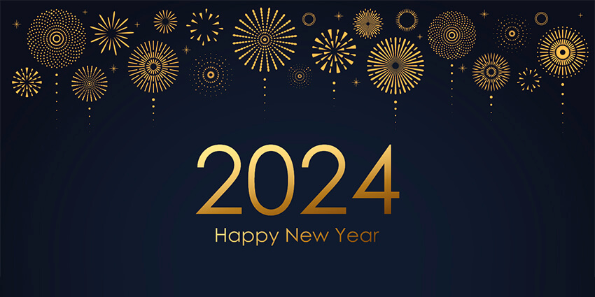Happy New Year Facebook Photo 2024