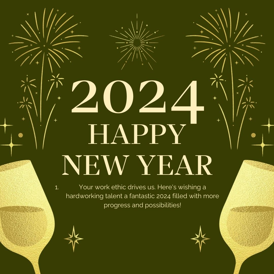 Happy New Year 2024 Wishes For Employees