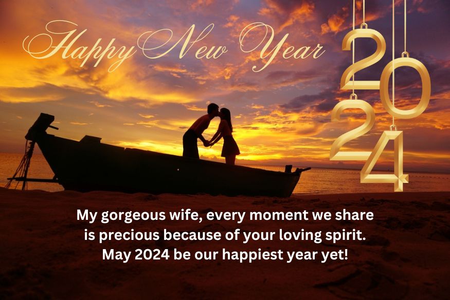 New Year 2024 Wishes For Wife
