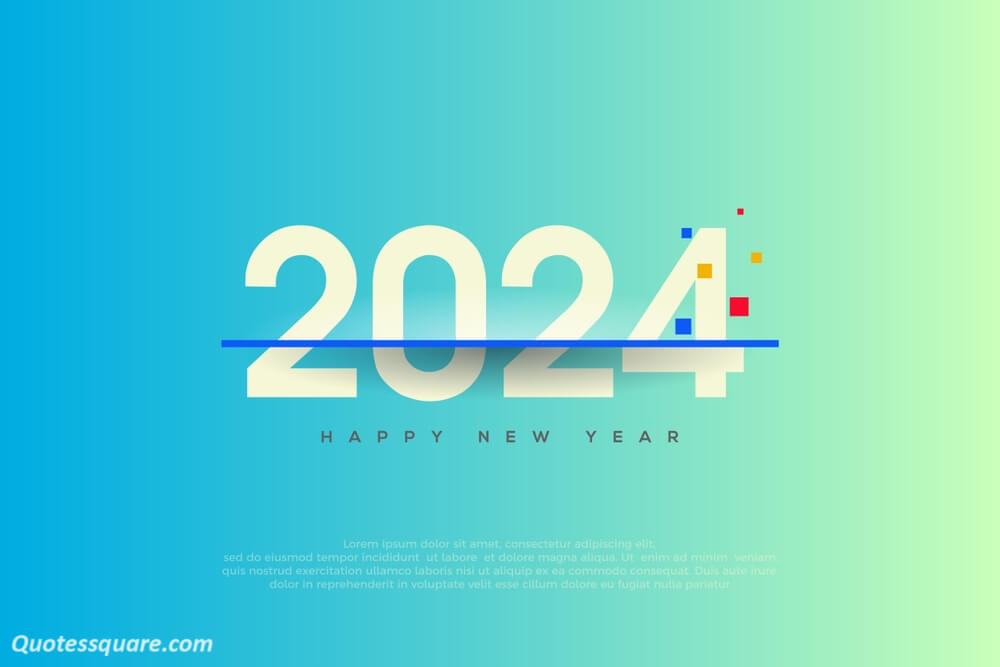 happy new year 2024 hd pic