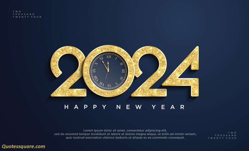 happy new year 4k wallpaper download 2024