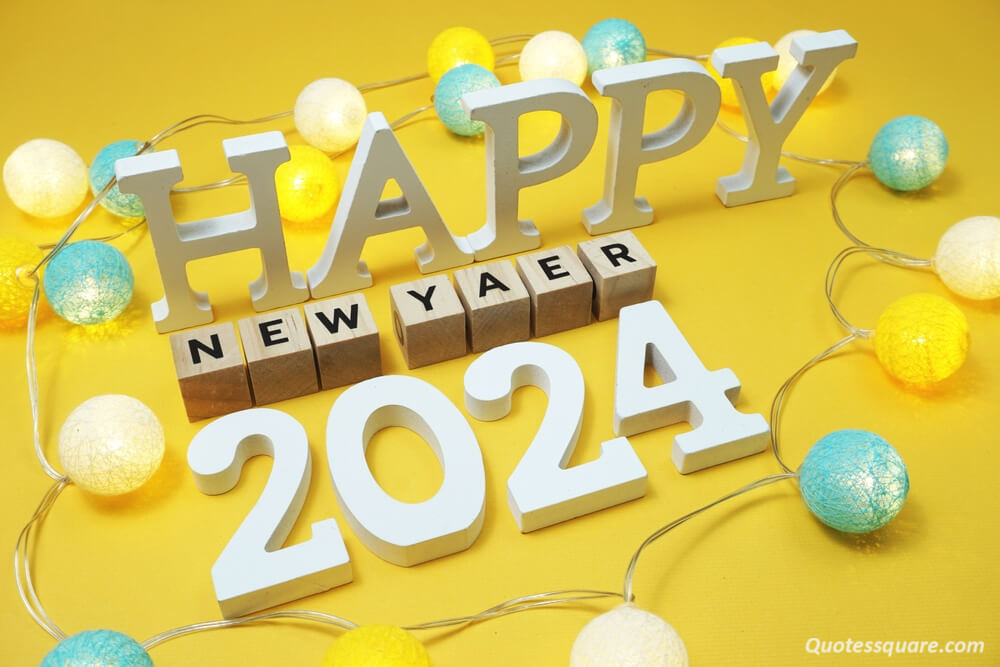80 Happy New Year 2024 Background Images in HD Quotes Square