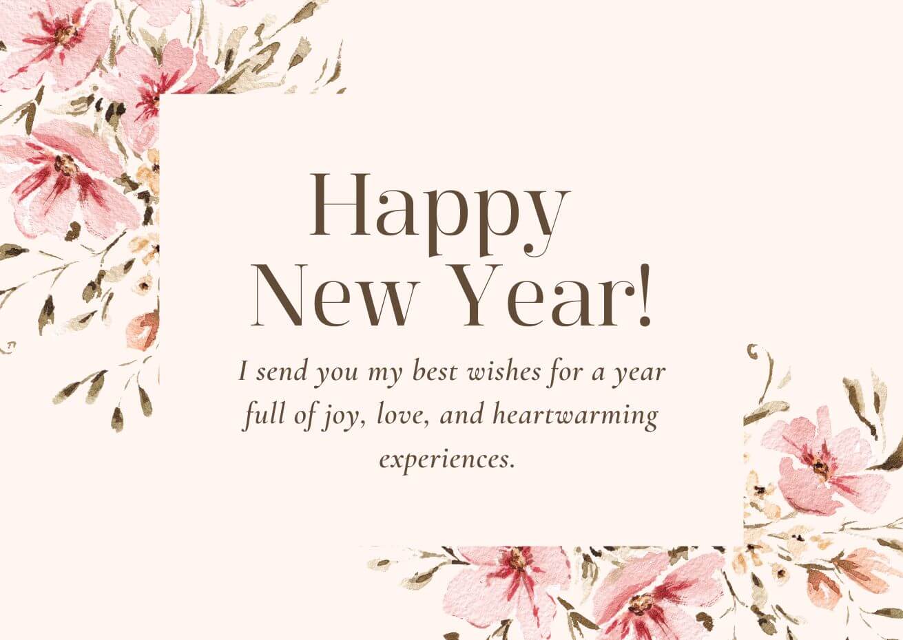 2025 Happy New Year Greeting Cards Images