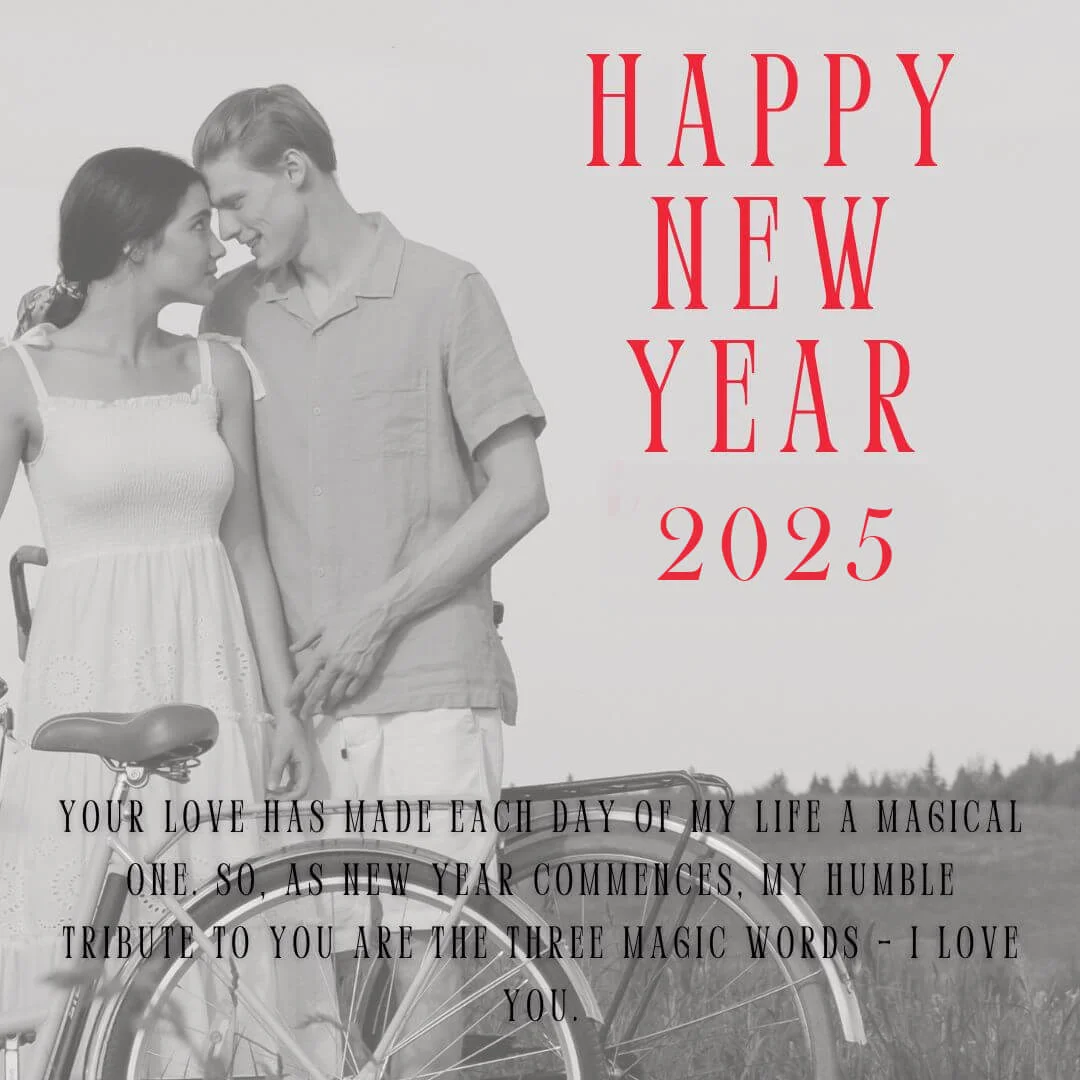 Girlfriend 2025 New Year Wishes And Greetings