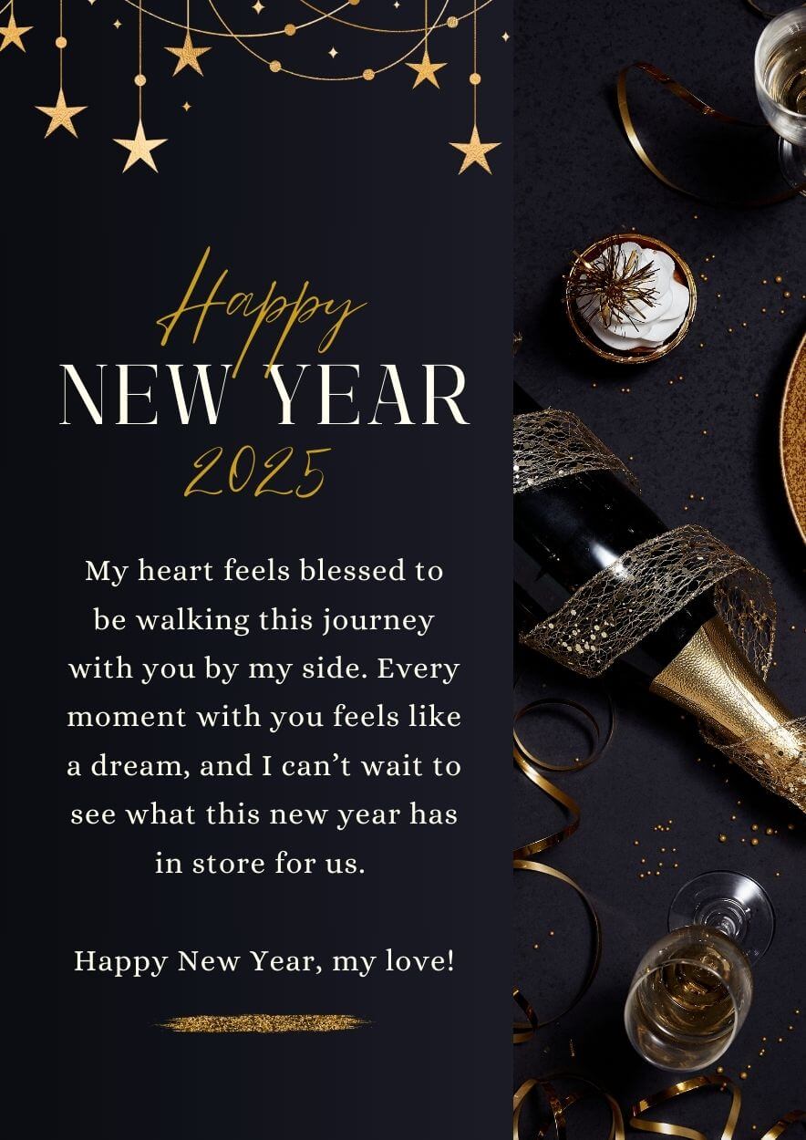 Happy New Year 2025 Wishes For Fiance