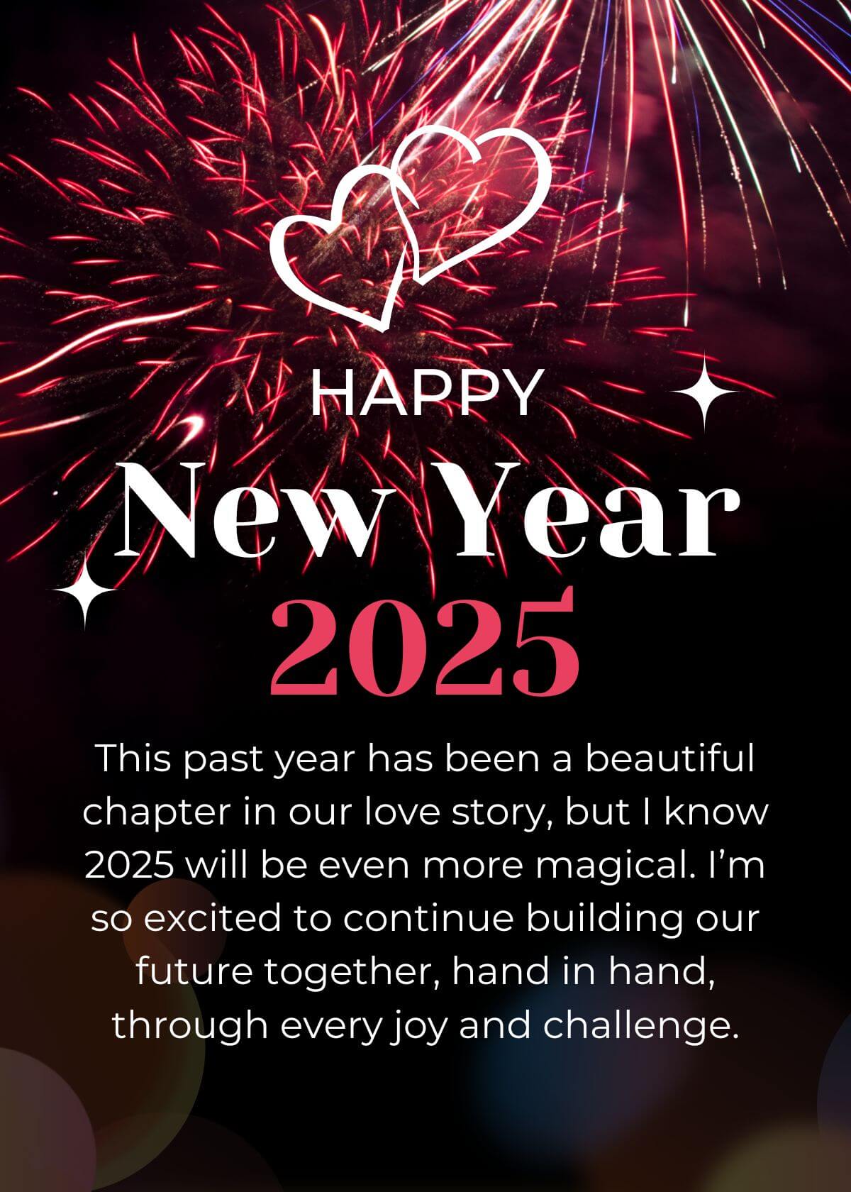 Happy New Year Wishes For Fiance 2025