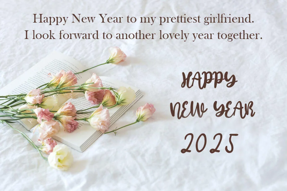 Lovely New Year 2025 Greeting Message For Girlfriend