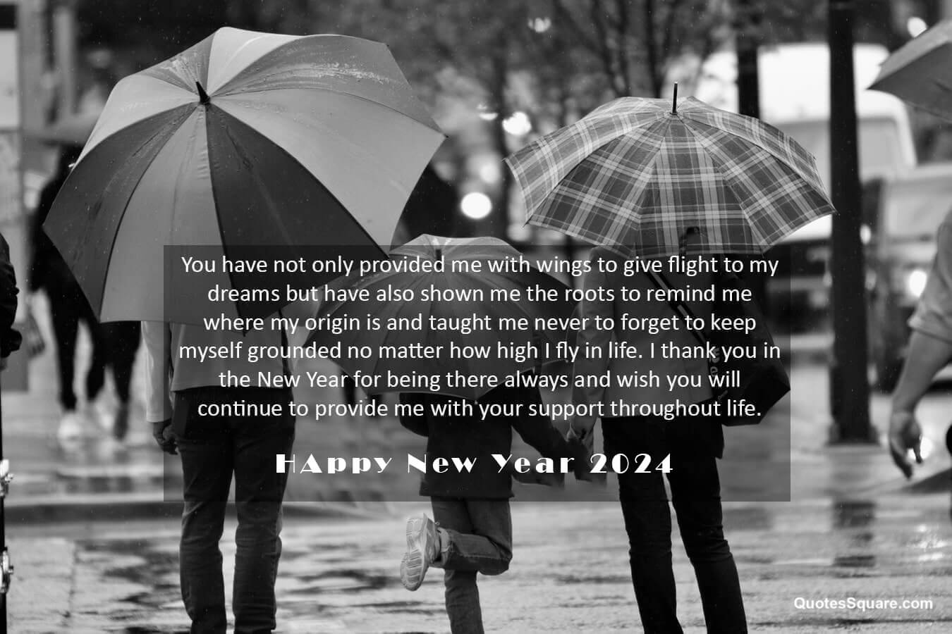 New Year 2024 Wishes For Parents