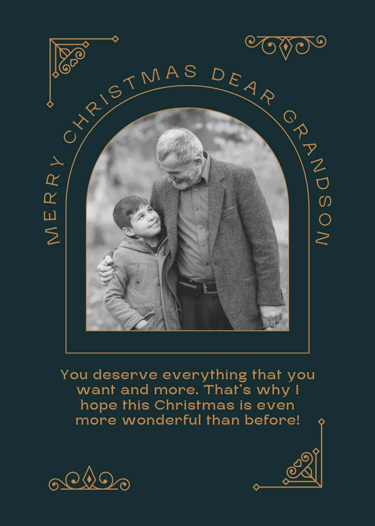 100 Best Merry Christmas Wishes for Grandson 2024 - Quotes Square