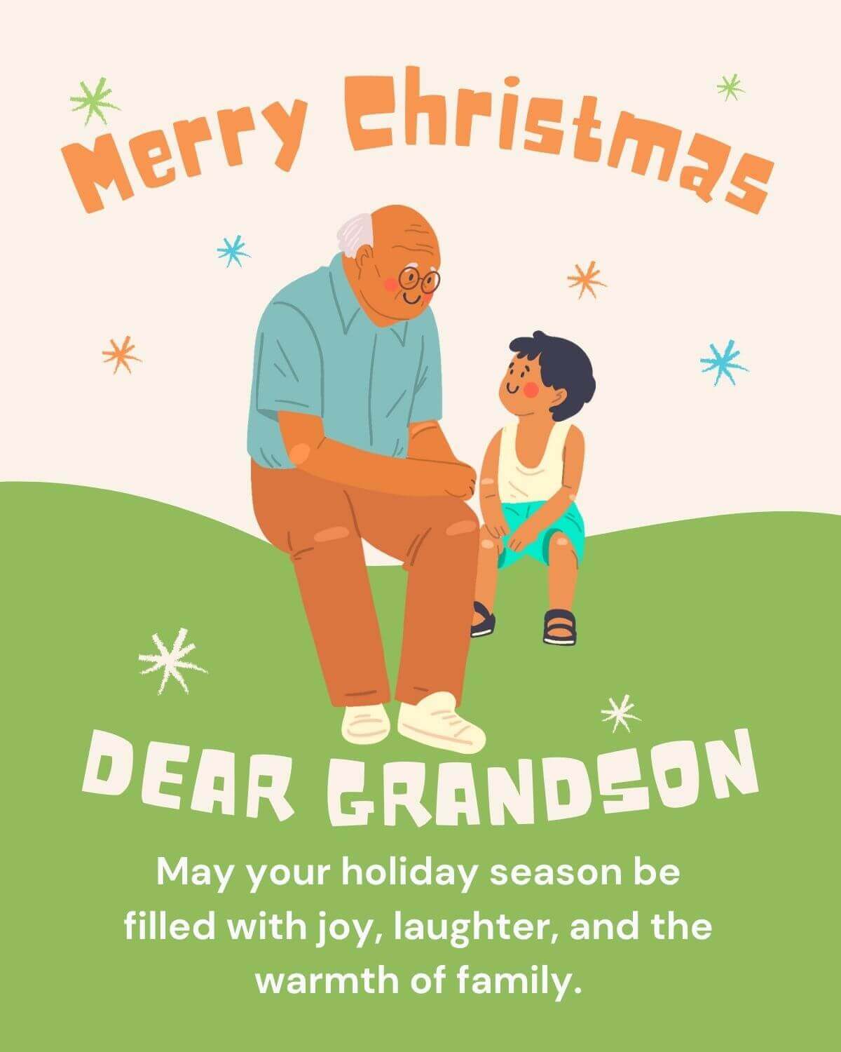 Christmas Wishes To My Grandson