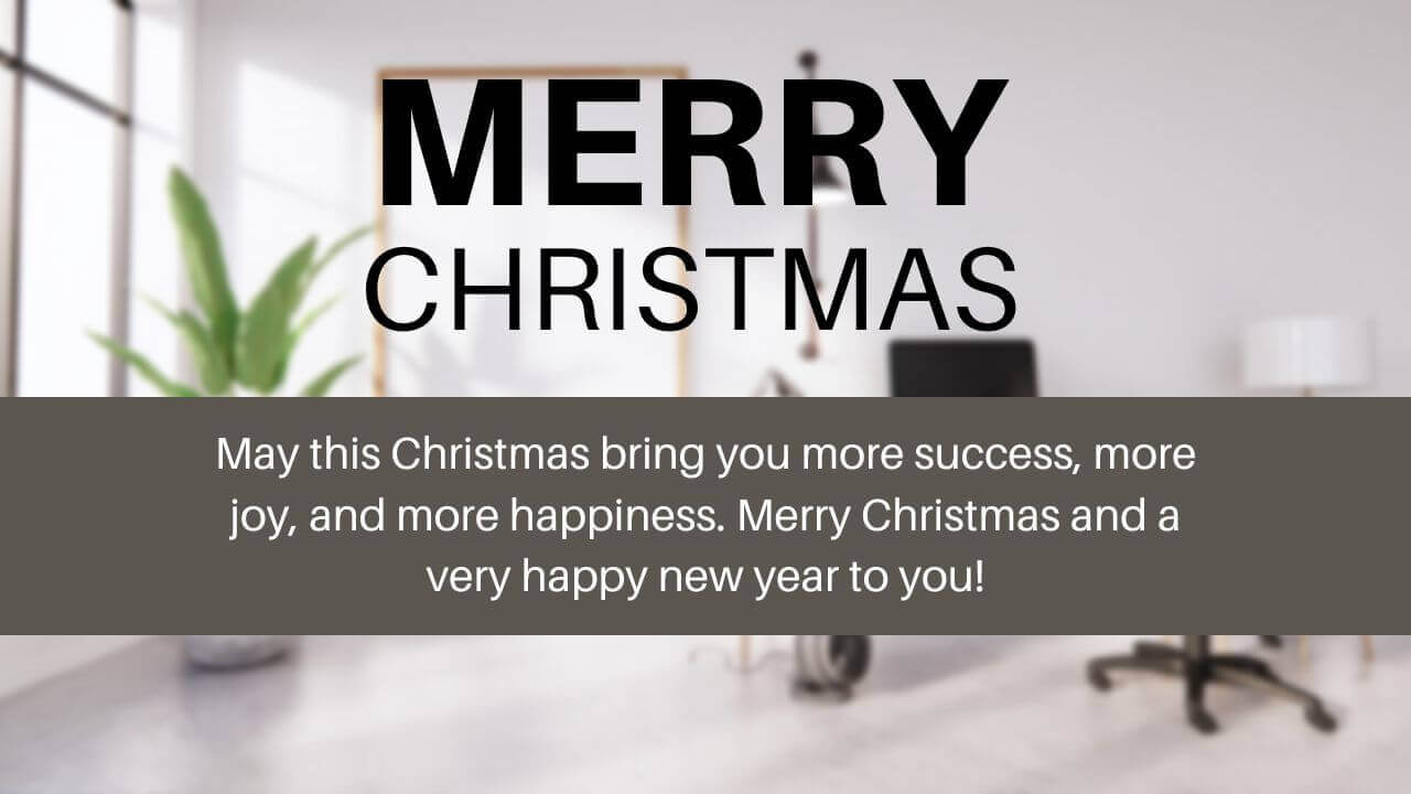 Merry Christmas And New Year Wishes For Colleagues