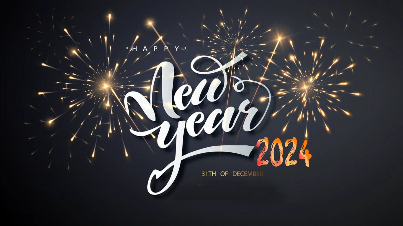 2024 Happy New Year Creative Image HD Full