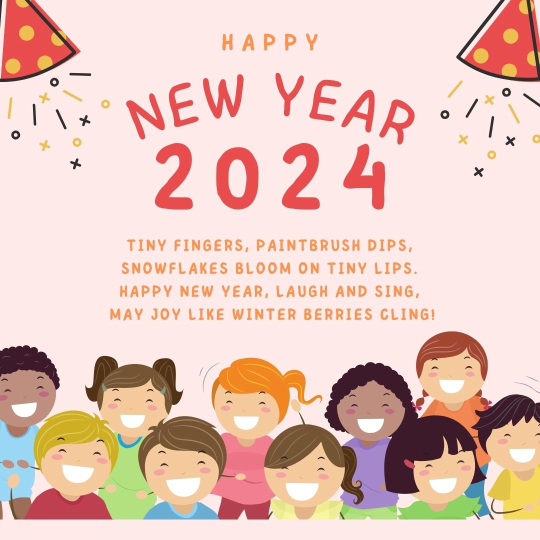 Best Short Happy New Year 2024 Poems For Kids Easy