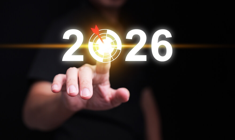 Black Advance Happy New Year Wallpapers For 2026