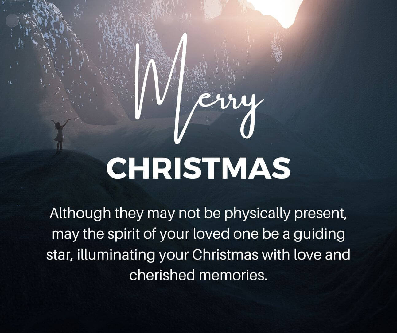 Christmas Wishes For Someone Who Lost A Loved Ones