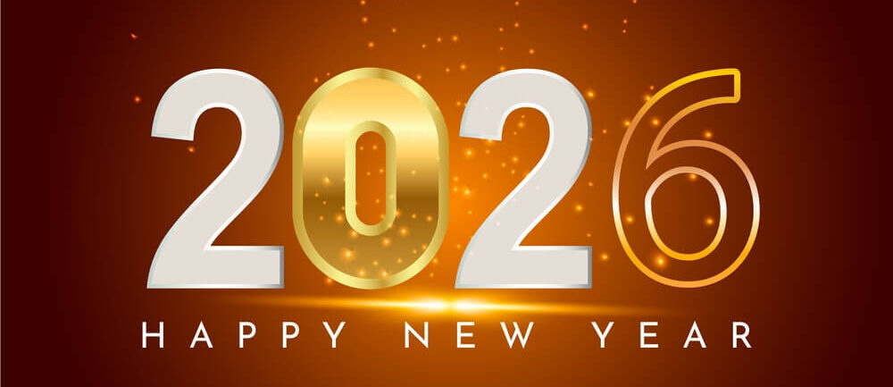 Elegant Happy New Year 2026 Wallpaper HD Image