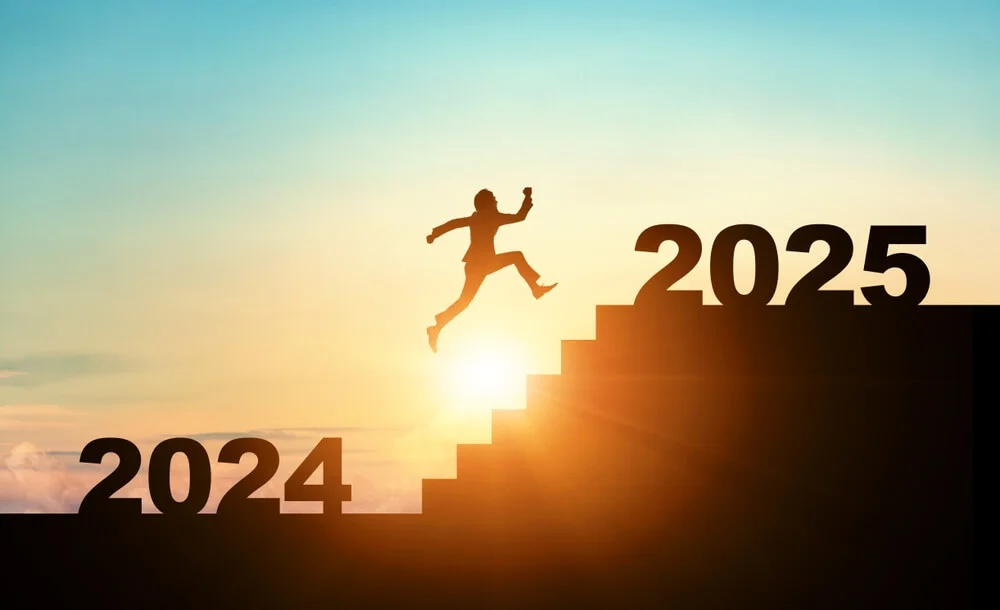 Happy New Year 2025 Hd Background Motivational