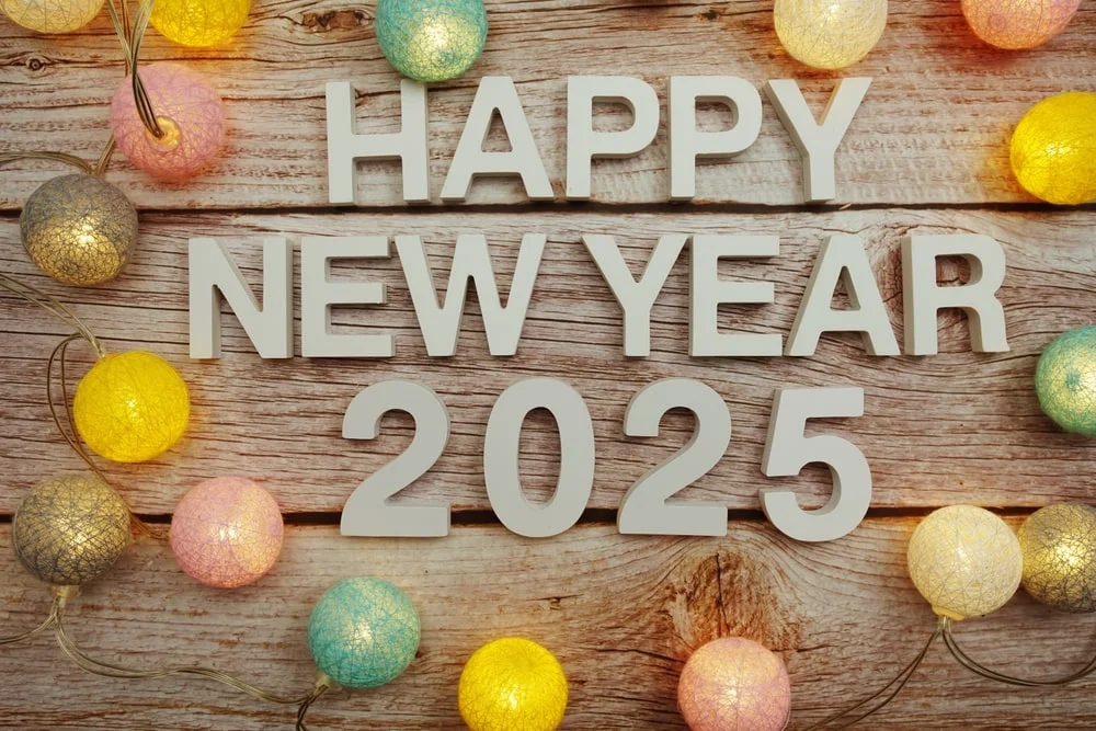 Happy New Year 2025 Hd Simple Image Min