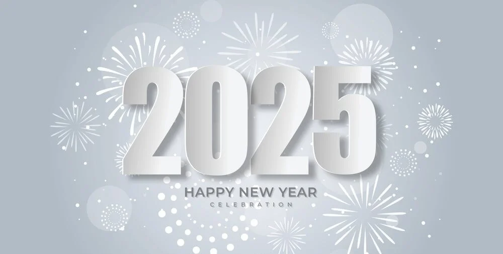 Happy New Year 2025 Hd Free Download White And Grey Image Min E1730886922184