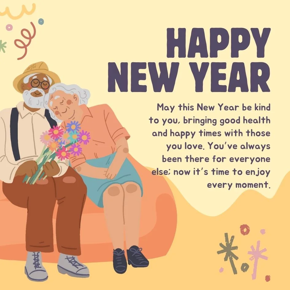 Happy New Year 2025 Wishes For Senior With Images Free Download