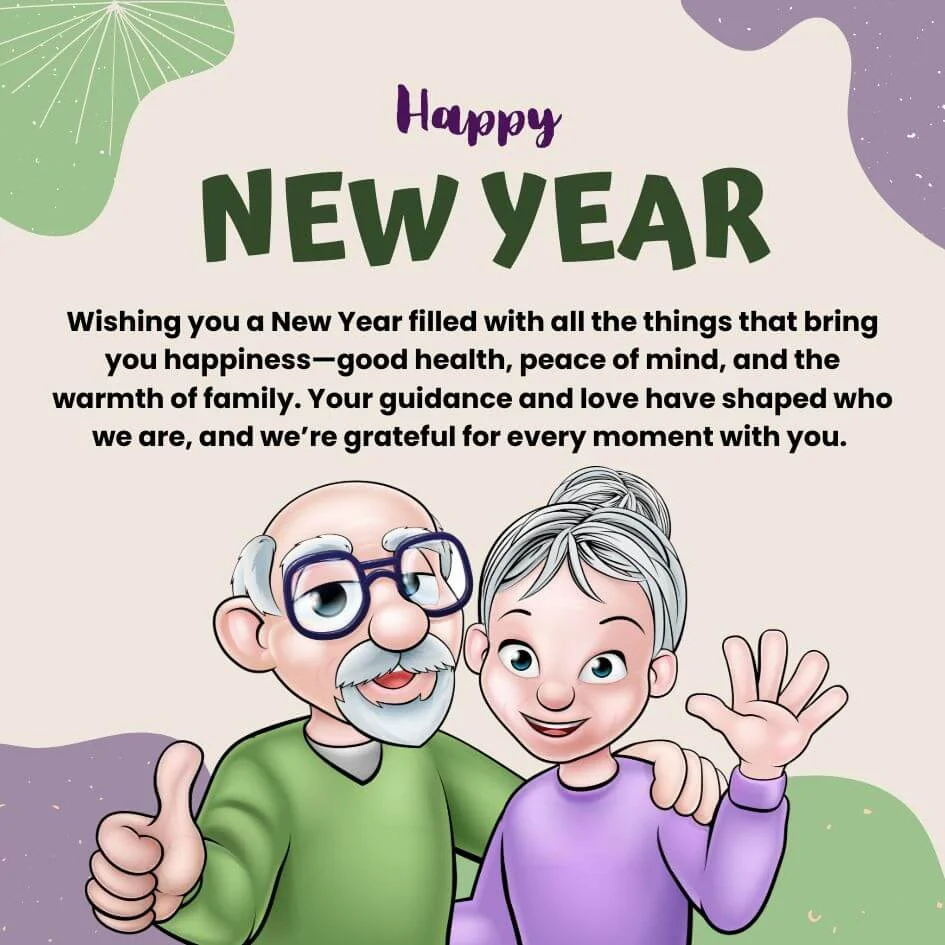 Happy New Year 2025 Wishes For Senior With Images