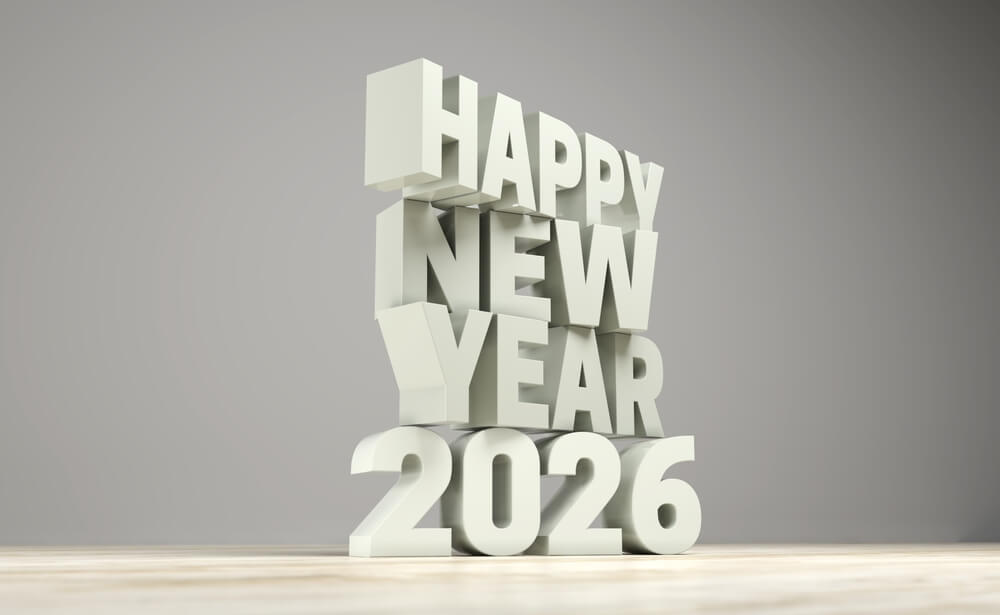 Happy New Year 2026 3D 4D Wallpaper