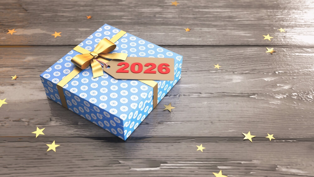 Happy New Year 2026 And Happy Winters And XMAs Wallpaper