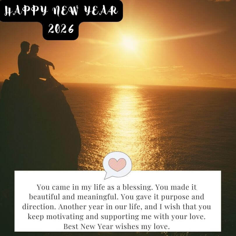 Happy New Year 2026 Love Wishes For Wife
