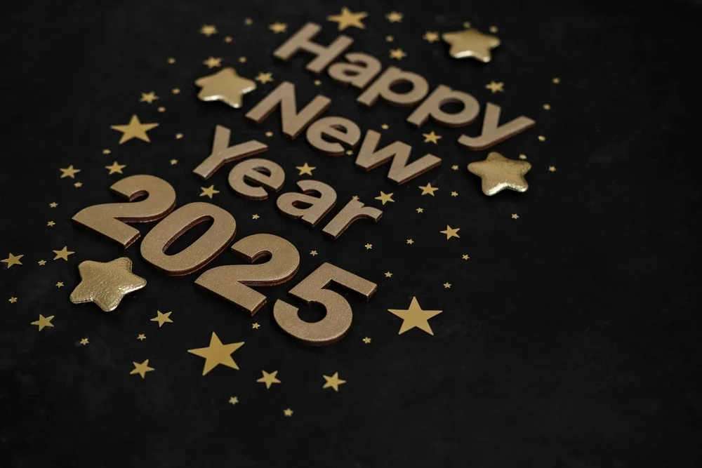 Happy New Year Hd Background 2025 Min