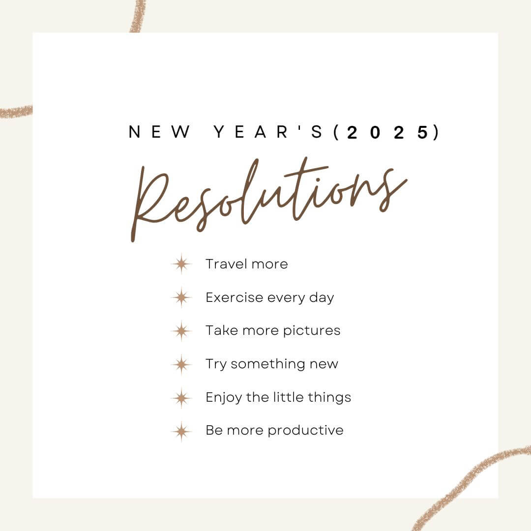 Happy New Year 2025 Resolutions 1