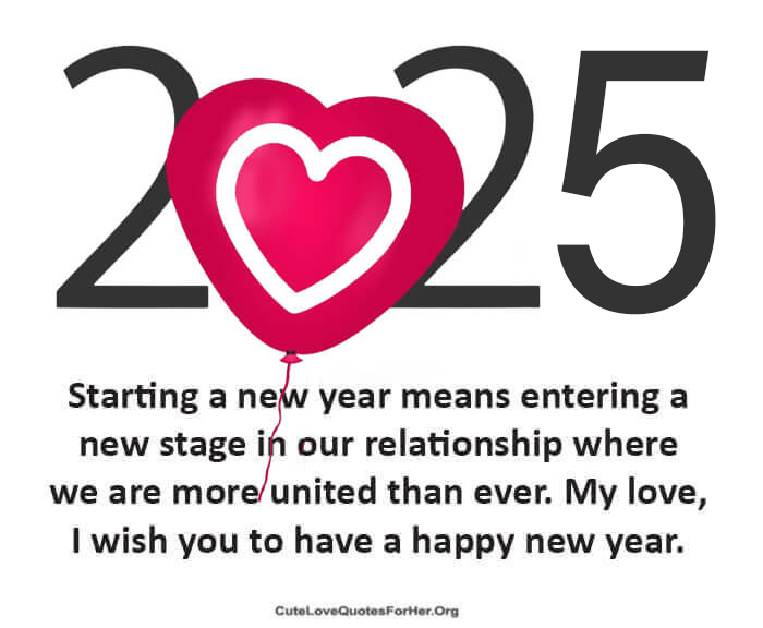 Love Wishes For New Year 2024