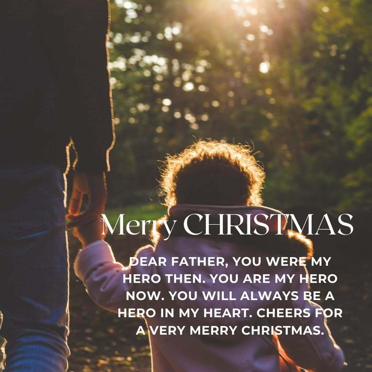 Merry Christmas Messages For Father