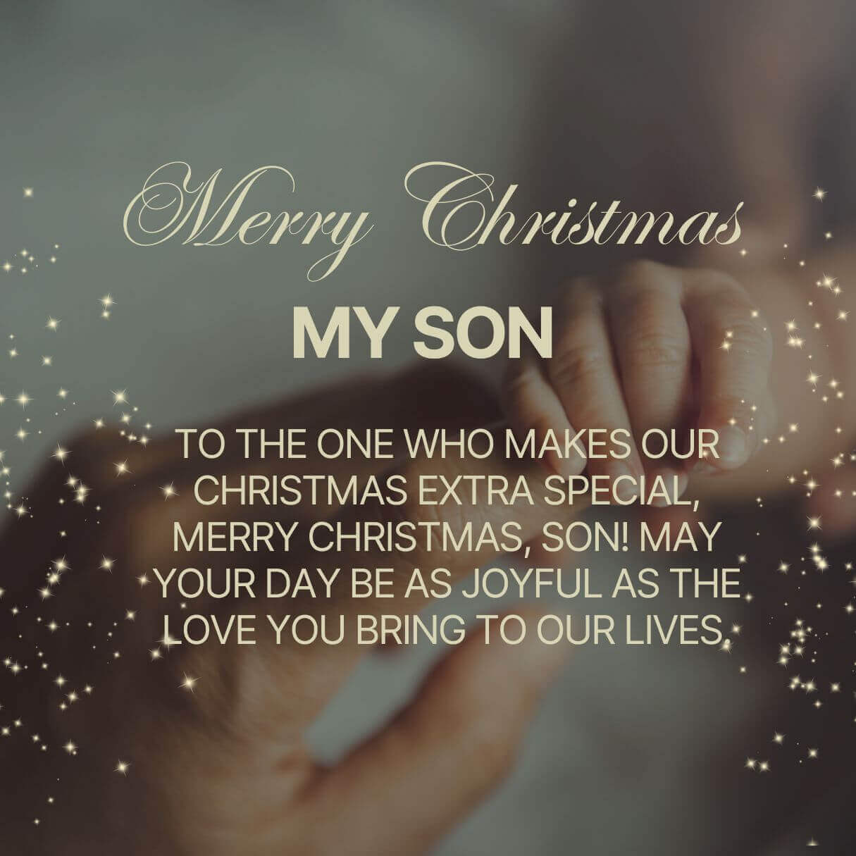 Merry Christmas Messages To My Dear Son