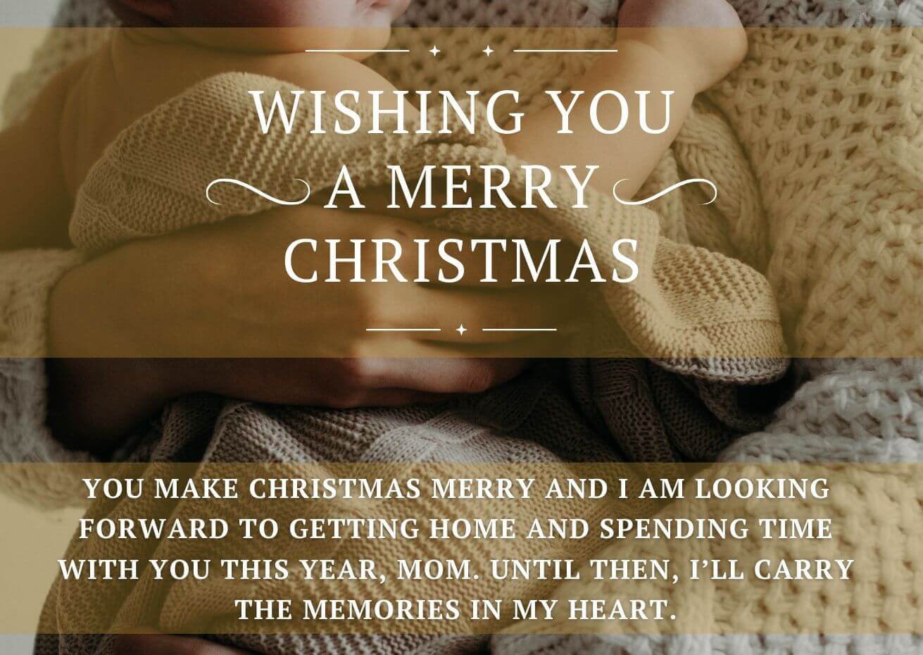 Merry Christmas Wishes For Mother