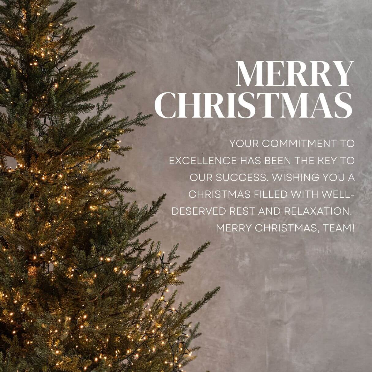 Merry Christmas Wishes For Team