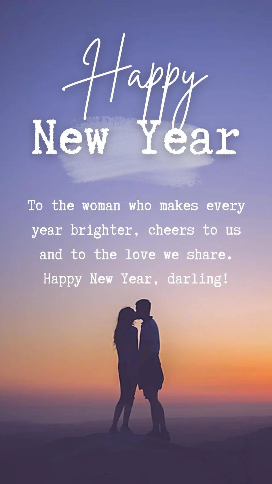 New Year 2025 Wishes For Wife With Hearts