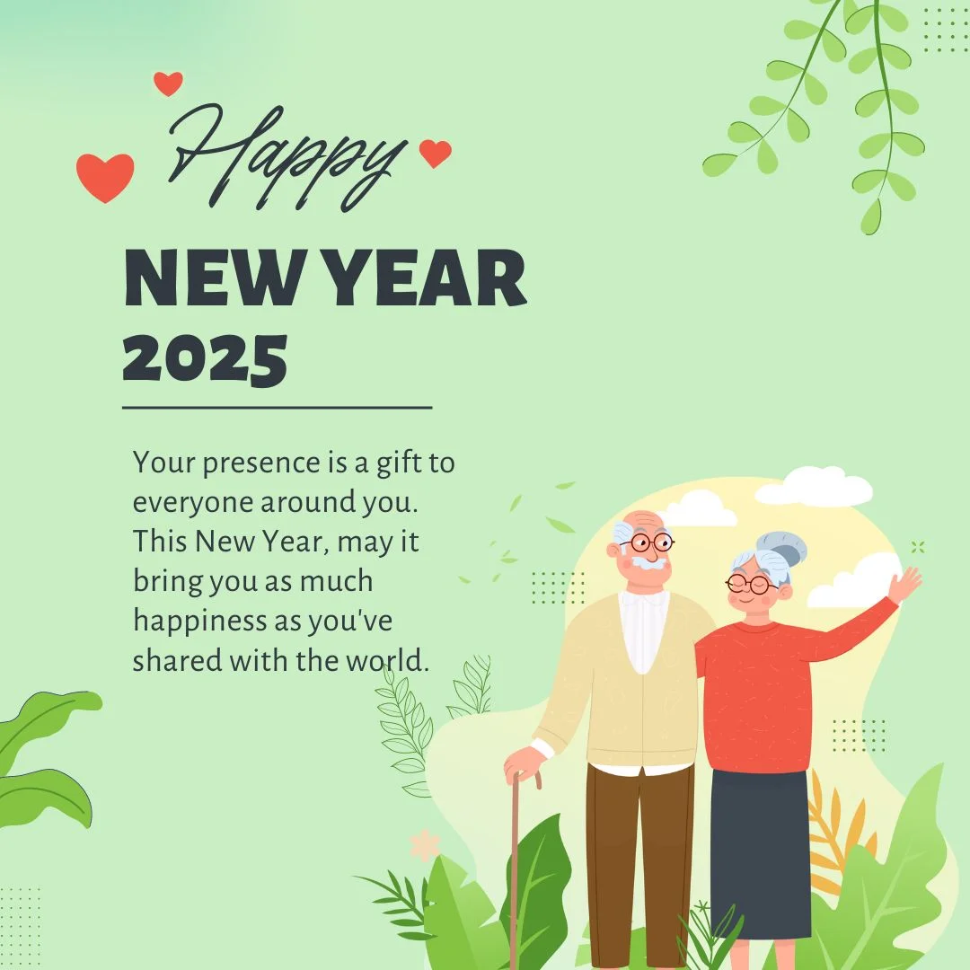 New Year Wishes For Senior 2025