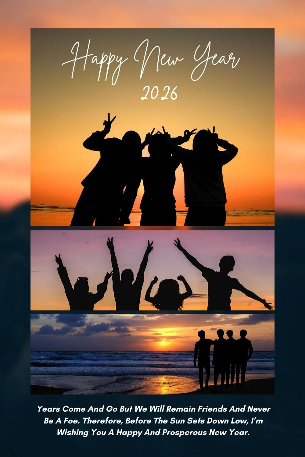 2026 Happy New Year Wishes For Bestie