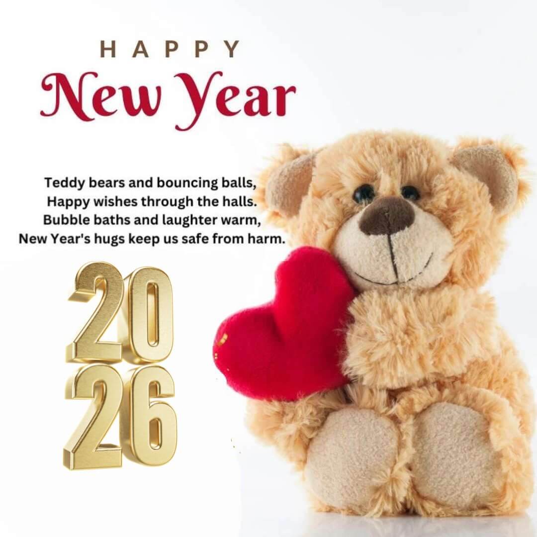Cute New Year Poems For Kids 2025