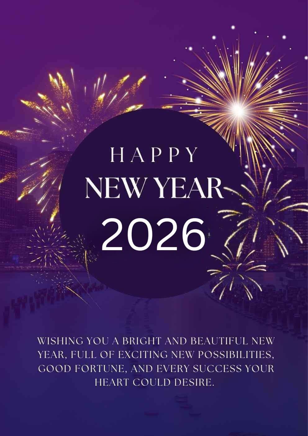 Happy New Year 2026 Wishes To My Friend