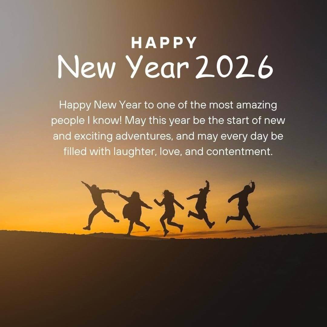 Happy New Year Wishes To My Friend Or Besti 2026